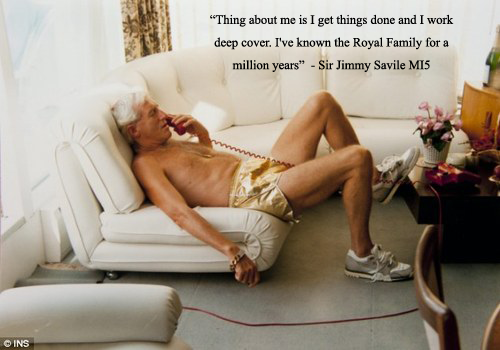 Jimmy Savile = Freakin' pervert extraordinaire