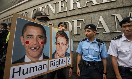 Edward Snowden Supporters Gather In Hong Kong